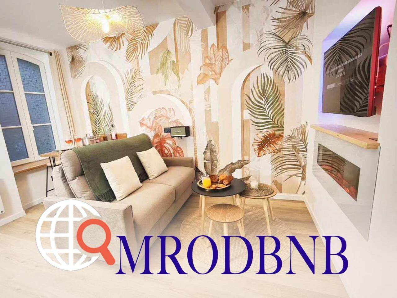 Appartement La Merveille By Mrodbnb - Neuf - Vue - 25m & Resto - Cine - Cheminee - Popcorn Cancale